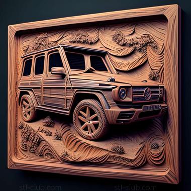 3D мадэль Mercedes Benz G4 (STL)